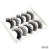 5Pairs 3D Mink Eyelashes