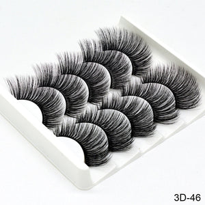 5Pairs 3D Mink Eyelashes