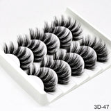 5Pairs 3D Mink Eyelashes