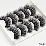 5Pairs 3D Mink Eyelashes