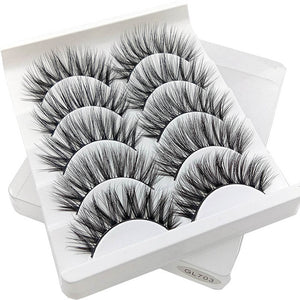 5Pairs 3D Mink Eyelashes