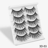 5Pairs 3D Mink Eyelashes