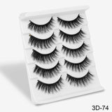 5Pairs 3D Mink Eyelashes