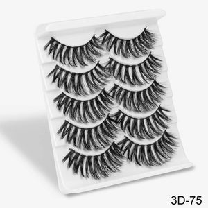 5Pairs 3D Mink Eyelashes